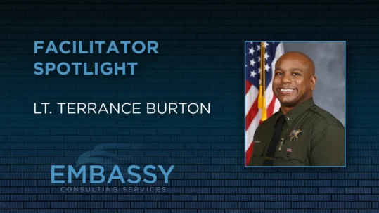 Embassy Facilitator Spotlight: Mr. Terrance Burton